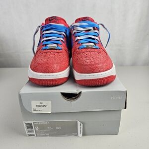 Size 8 - Nike Air Force 1 Photo Blue Hyper Red